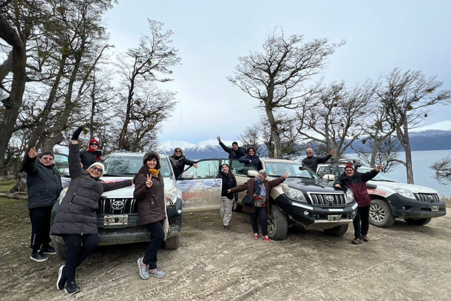 Excursión a los Lagos Escondido y Fagnano en 4x4