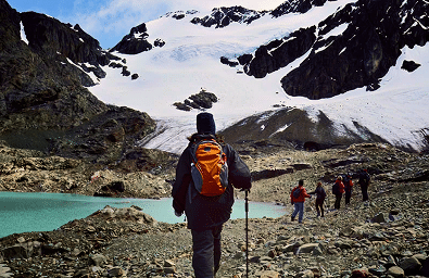 Trekking al Glaciar Vinciguerra