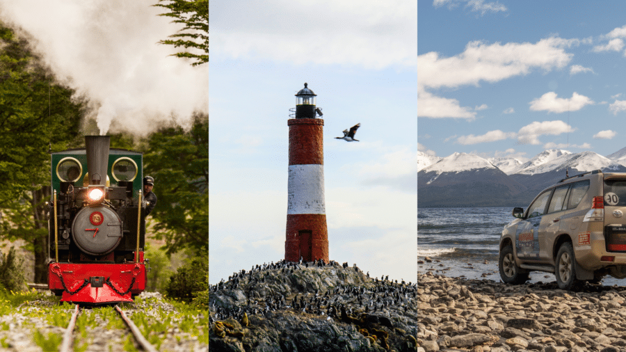 Combinaciòn de las excursiones Parque Nacional + Navegación Pinguinera + Aventura Lagos 4x4 Qué hacer en Ushuaia en 3 días viajando desde Buenos Aires
