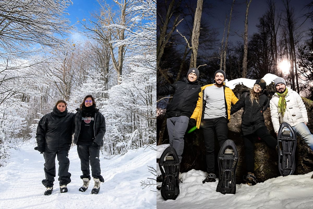 cuando nieva en ushuaia excursion dia blanco y noches blancas