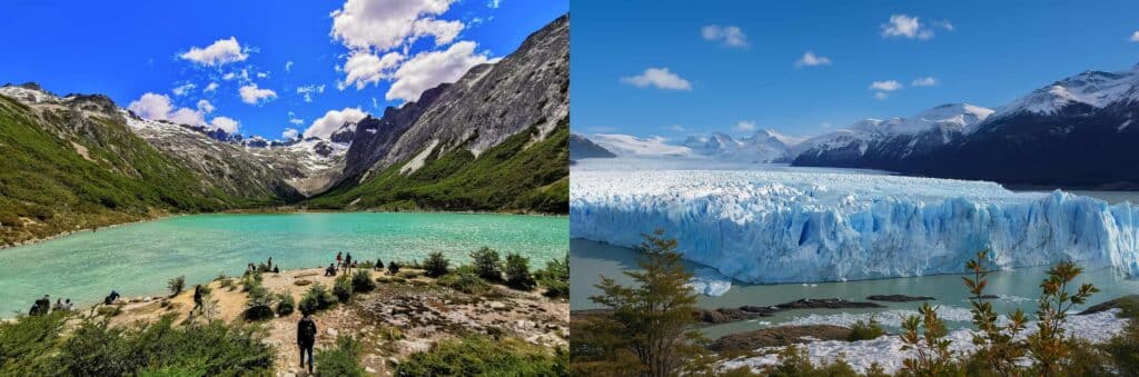 Verano en Ushuaia y El Calafate: días con mucha luz, actividades al aire libre y paisajes despejados.